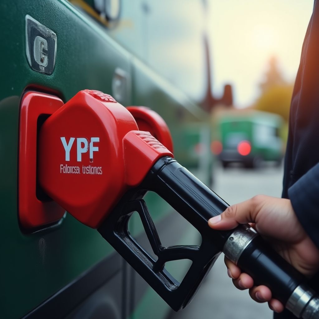 Combustible premium YPF