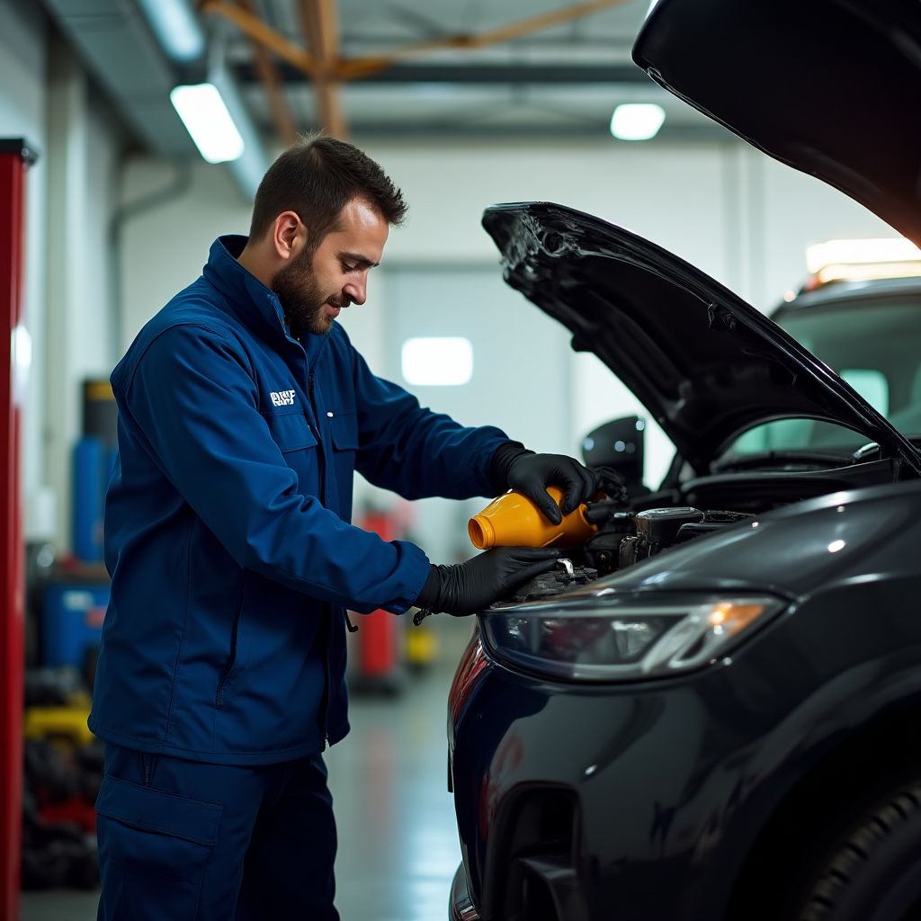 Servicio de lubricantes YPF
